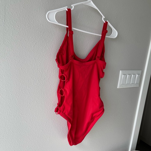 3/$20 Red One Piece Swimsuit - Picture 2 of 5